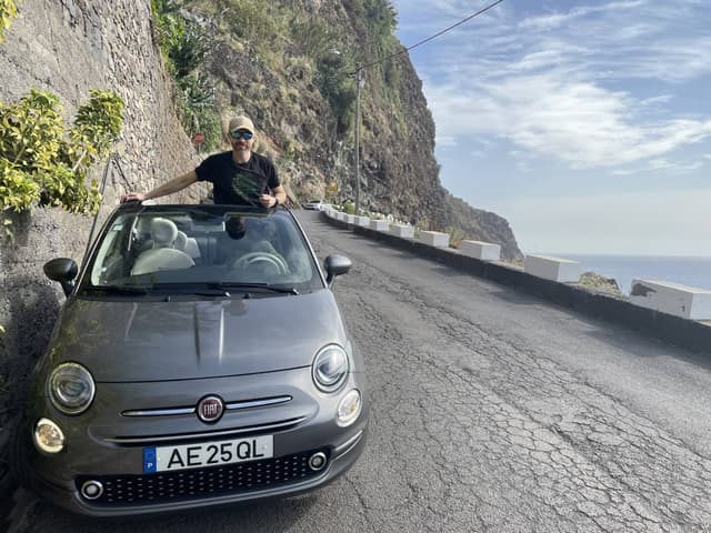 Zdjęcie 4 wykonane przez Michal L. dotyczące wynajmu Fiat Panda w w Porcie lotniczym Madeira (Funchal) dnia (26.11.23)