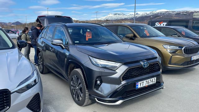 Foto 4 di Andrea B. sul noleggio di una Toyota RAV 4WD all'aeroporto di Evenes Harstad (19/05/25)