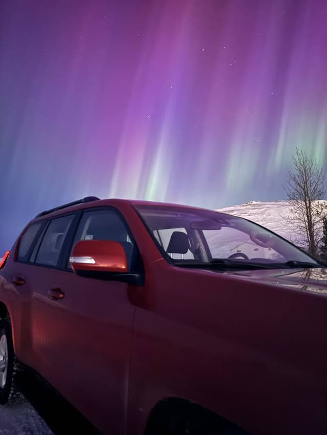 Photo 4 by Oded W. about renting a Toyota Land Cruiser at Keflavik Airport (1/5/25)
