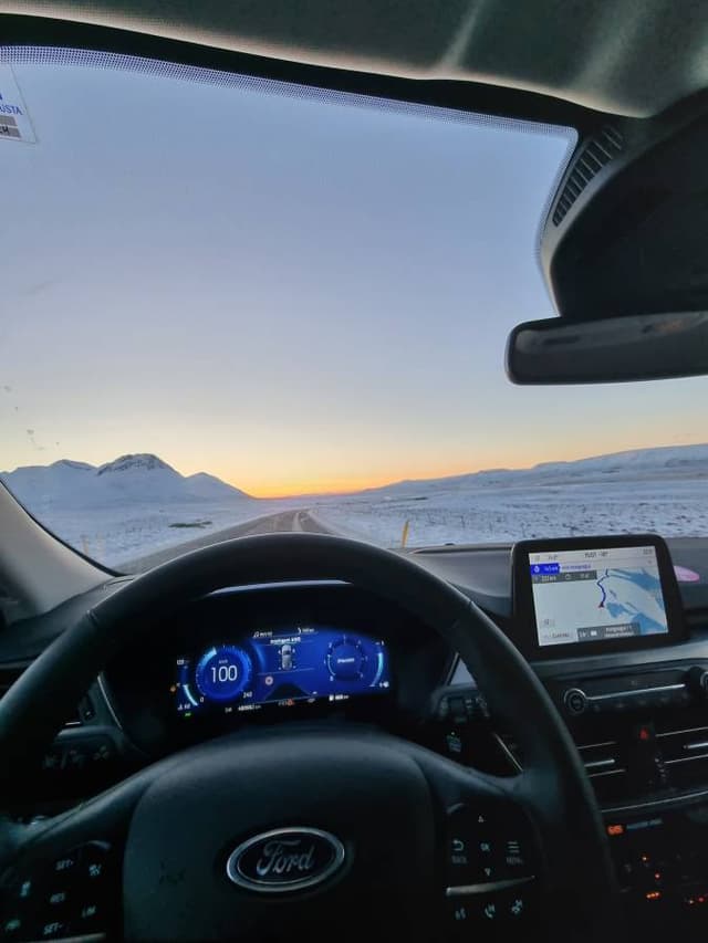 Zdjęcie 3 wykonane przez Patryk O. dotyczące wynajmu Mazda CX-5 w w Akureyri dnia (8.12.23)