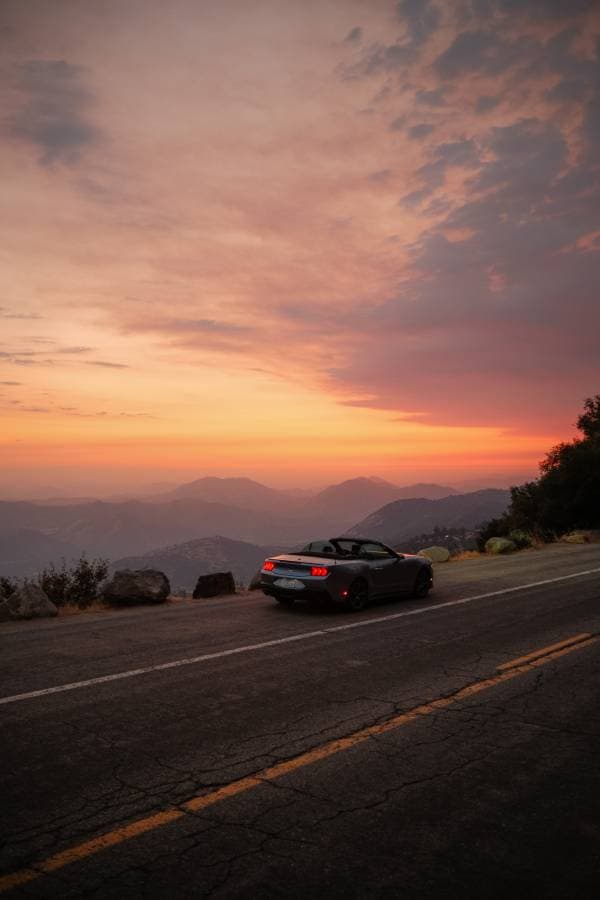 Photo 2 by Maciej D. about renting a Ford Mustang Cabrio at Los Angeles Airport (9/2/25)