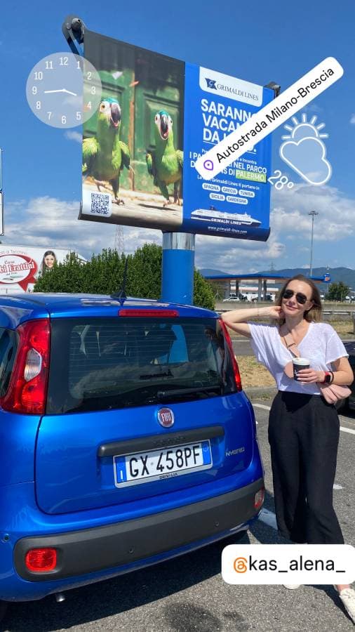 Фото 2 от Viktor Y. об аренде Fiat Panda в аэропорту Милан Мальпенса (28.07.25)