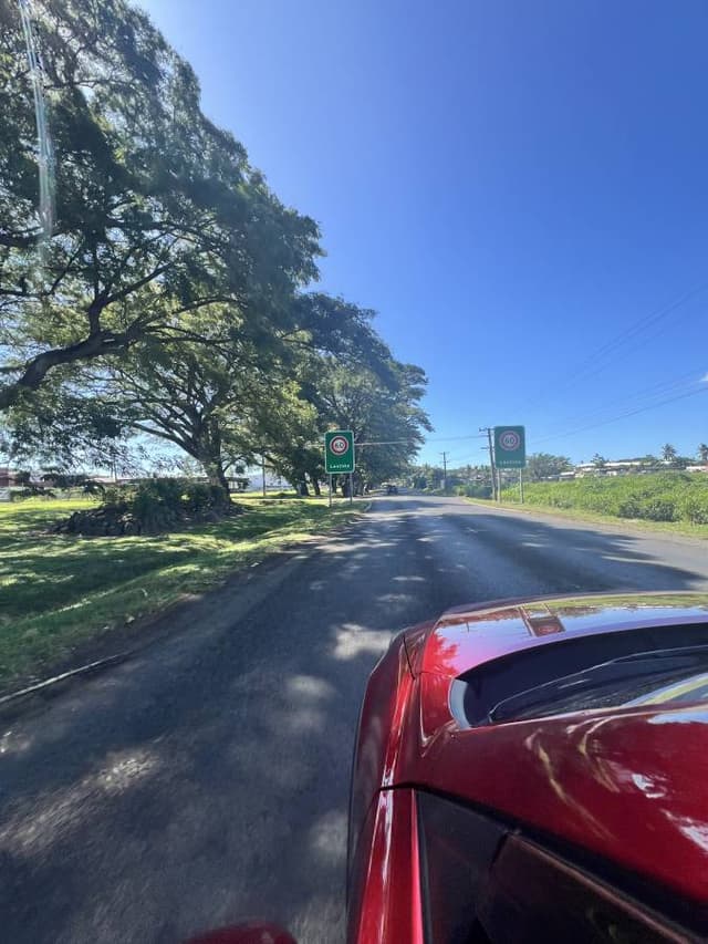 Photo 8 by Barbara T. about renting a Toyota Aqua in Nadi (7/23/24)