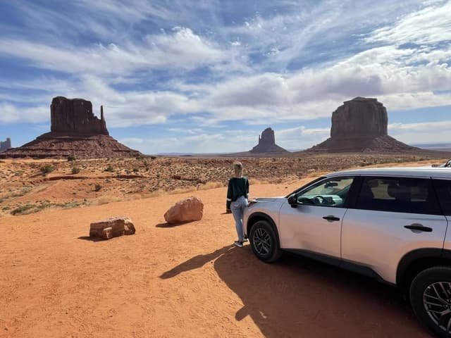 Photo 2 by Gergo T. about renting a Nissan Rogue in San Francisco (4/28/25)