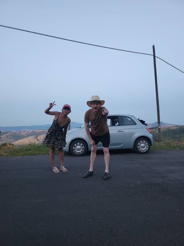 Photo 2 by J Z. about renting a Fiat 500 Cabrio in Florence (8/15/24)