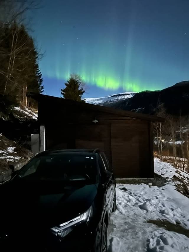 Foto door John V. over het huren van een Ford Focus STW in Noorwegen (15-3-25)