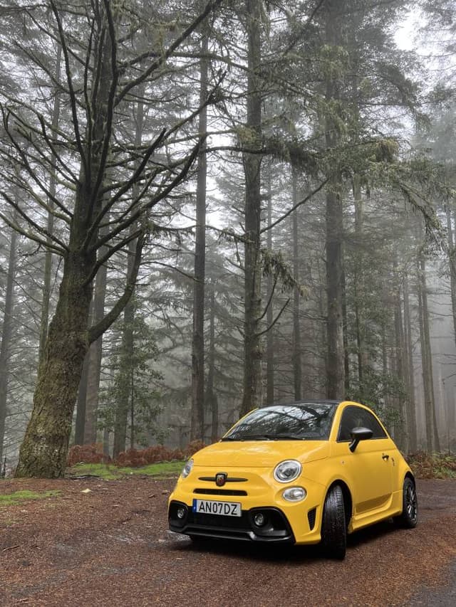 Zdjęcie wykonane przez Piotr D. dotyczące wynajmu Abarth 500C w Portugalii dnia (2.12.22)