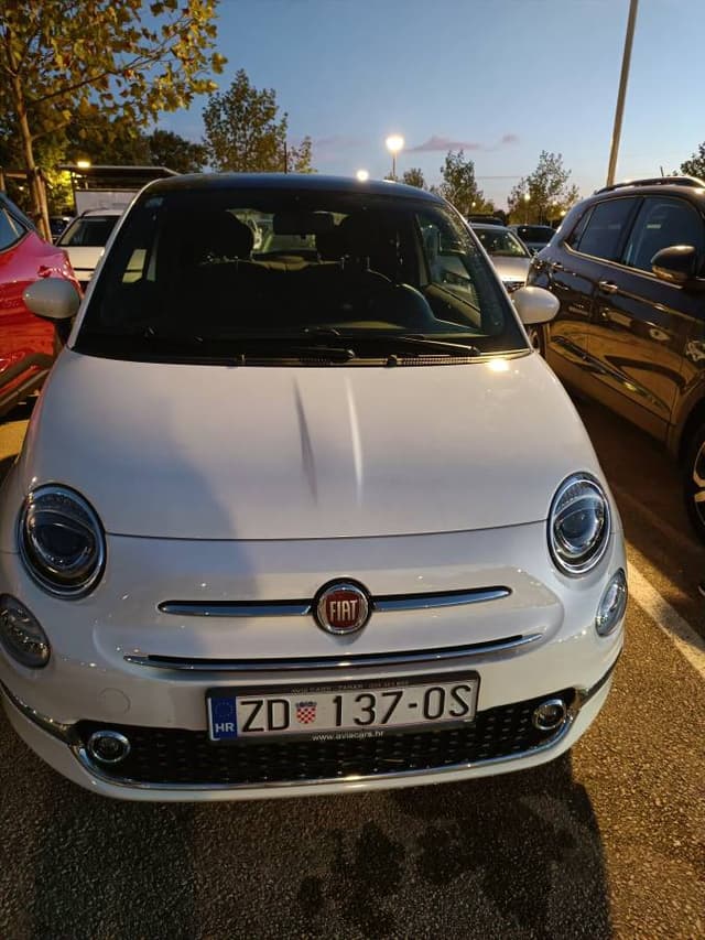 Foto 5 di EMANUELE B. sul noleggio di una Fiat 500 all’aeroporto di Zadar / Zara (13/10/25)