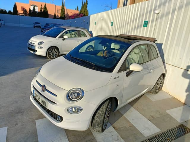 Zdjęcie 4 wykonane przez Nina P. dotyczące wynajmu Fiat 500 Cabrio w w Hiszpanii - Baleary dnia (16.12.23)