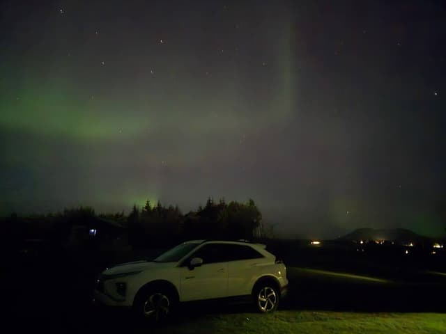 Photo 1 by Heidi P. about renting a Mitsubishi Eclipse Cross in Keflavik (9/5/24)