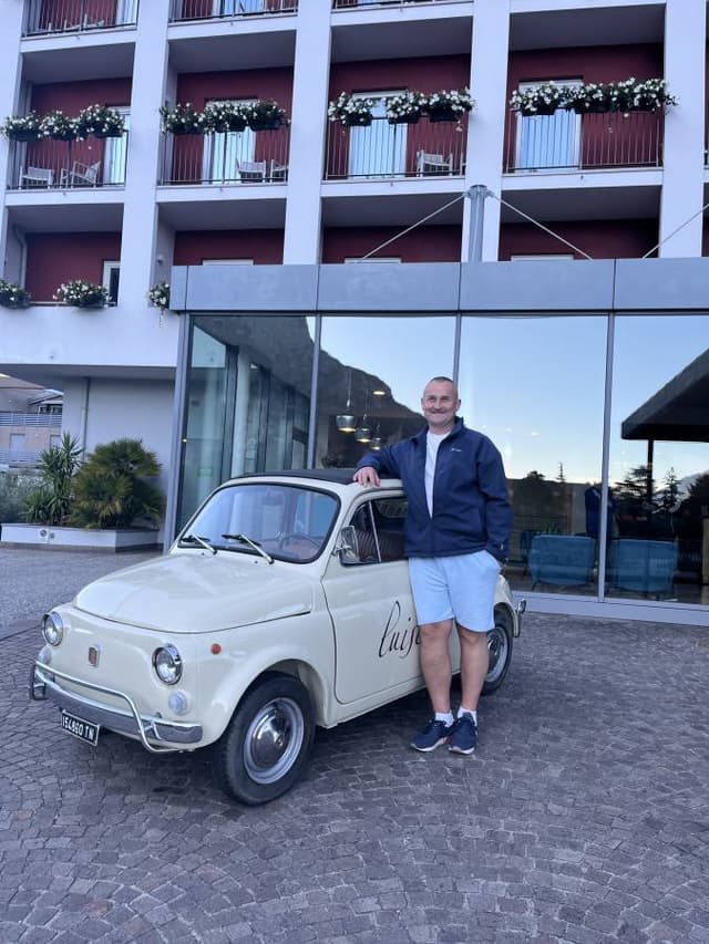 Photo 2 by Lukasz S. about renting a Fiat 500 in Bergamo (10/7/25)