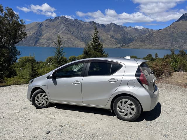 Photo 2 by Emily L. about hiring a Mazda Demio at Queenstown Airport (27/02/24)