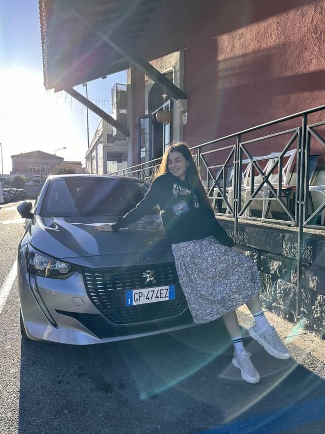 Photo 2 by Oksana P. about renting a Volkswagen Polo in Naples (4/6/24)