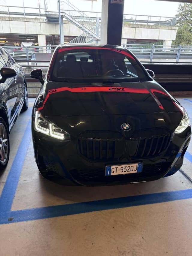 Photo 3 by Valentina Y. about renting a BMW 2 Series Active Tourer in Milan (8/13/24)