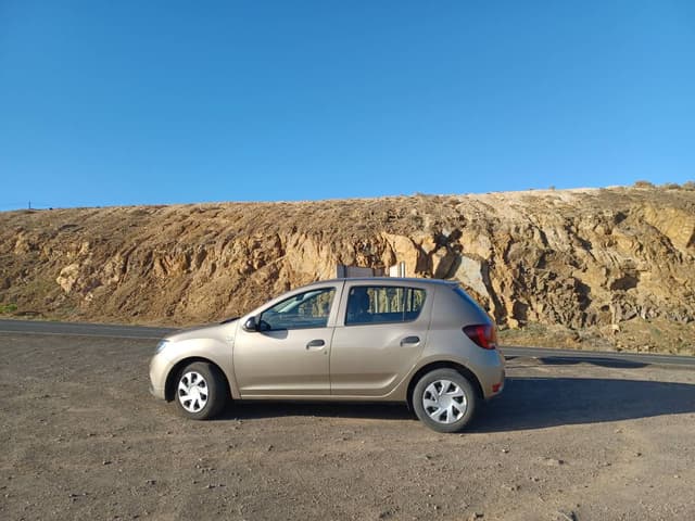 Foto 2 van Maartje S. over het huren van een Toyota Aygo op Fuerteventura luchthaven (15-1-23)