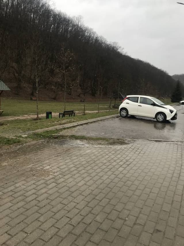 Photo by Teita H. about renting a Toyota Aygo in Kosovo (3/15/23)