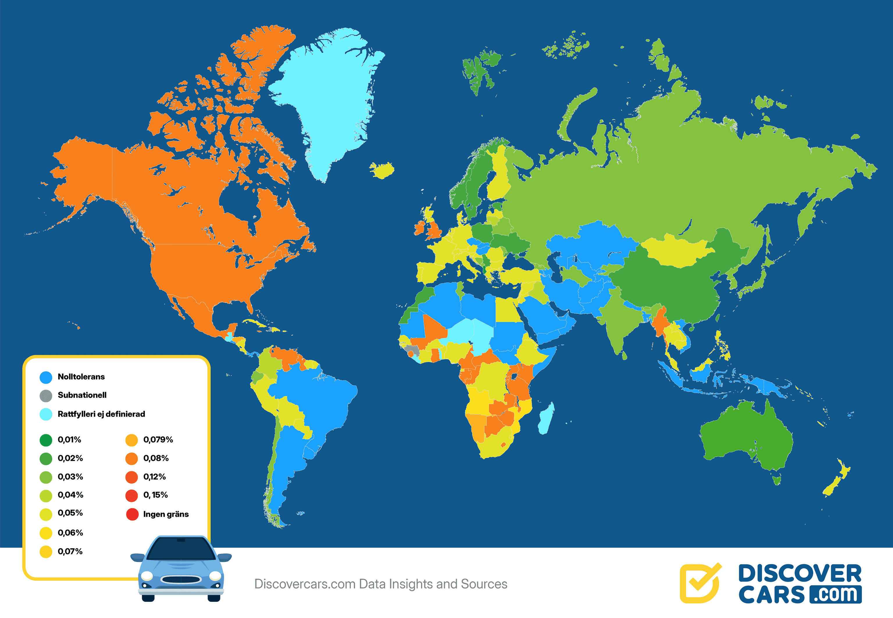 Legal blood alcohol concentration (BAC) limits World Map nfographic Sweden.png