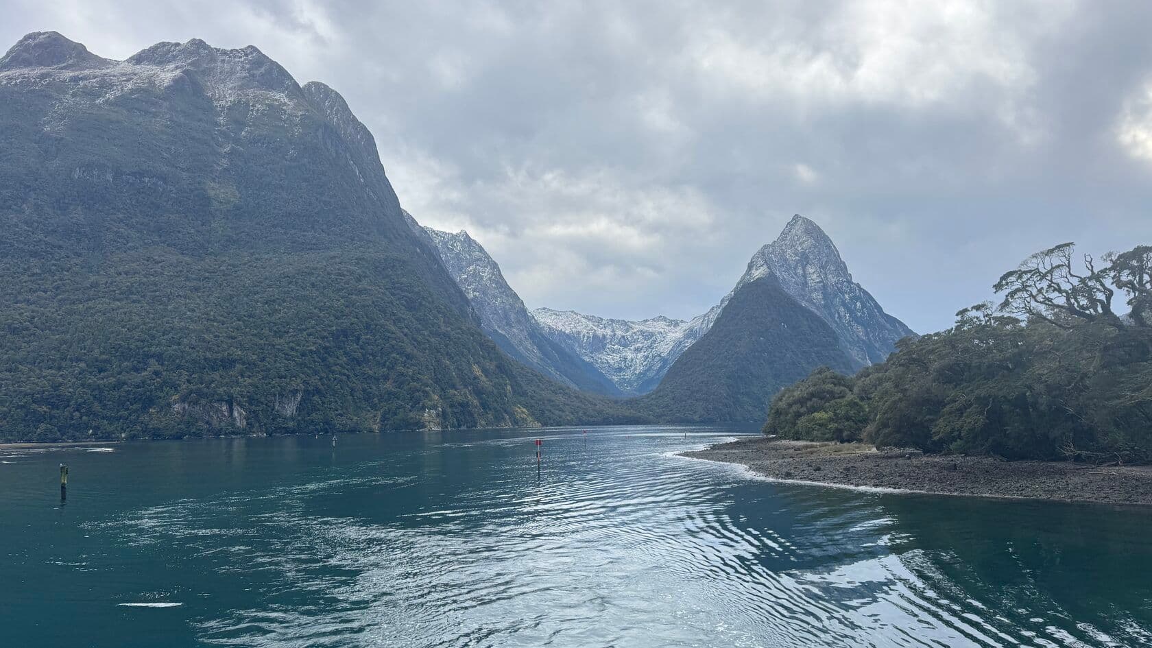 A view of Milford Sound
