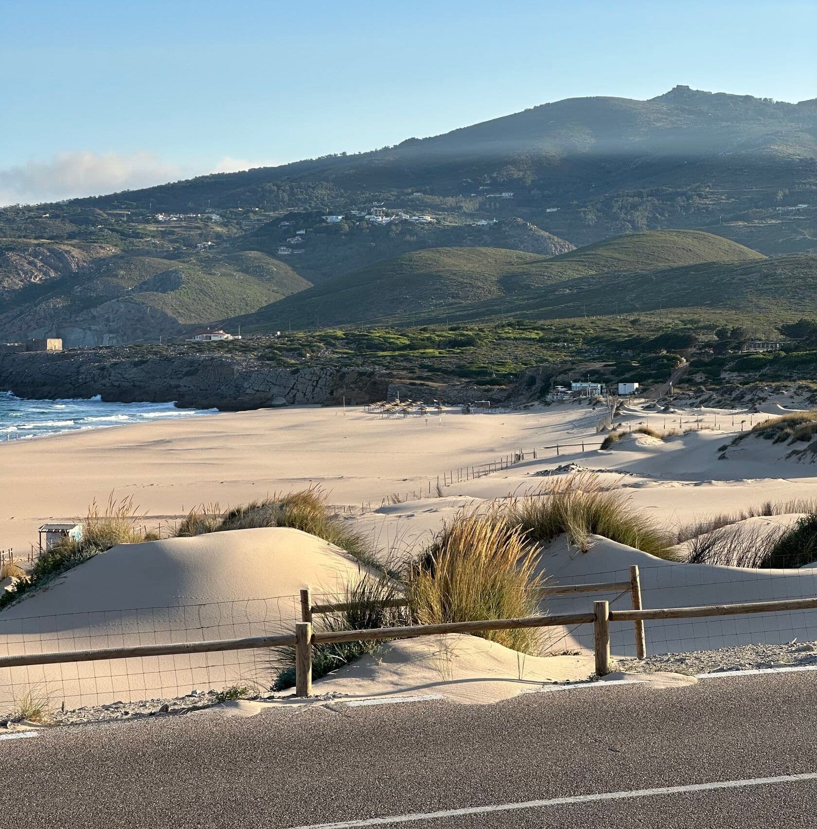 sand dunes in Portugal