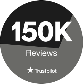 150k Reviews on Trustpilot