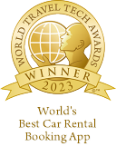 World Travel Tech Awards - A világ legjobb autóbérléssel foglalkozó alkalmazása 2023
