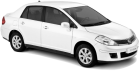 Nissan Tiida in Jaco