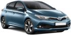 Toyota Auris in Tinos