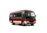 Mitsubishi Rosa with driver Mitsubishi Rosa with driver